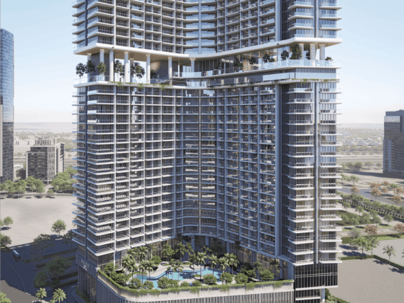 Rove Home Marasi Drive — 1BR Апартаменты
