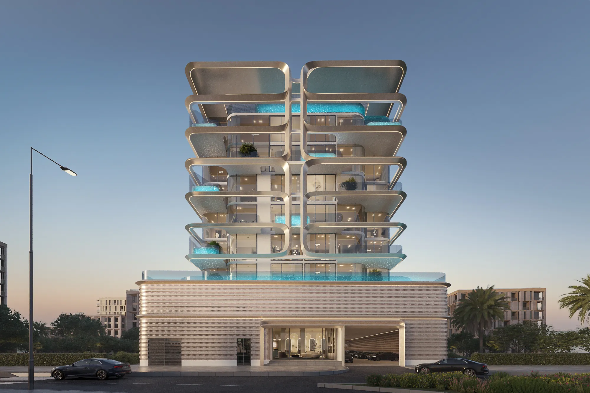 Vue Dorée — 3BR Апартаменты
