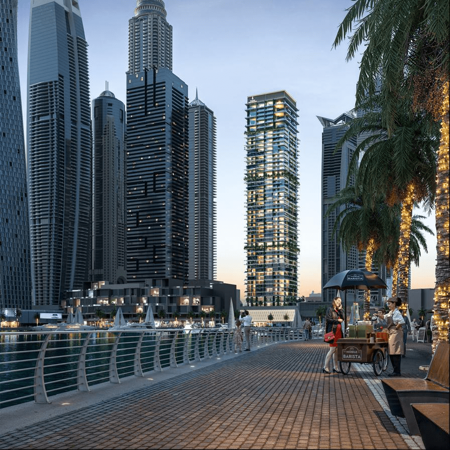 Kempinski Marina Residences — 5BR Апартаменты