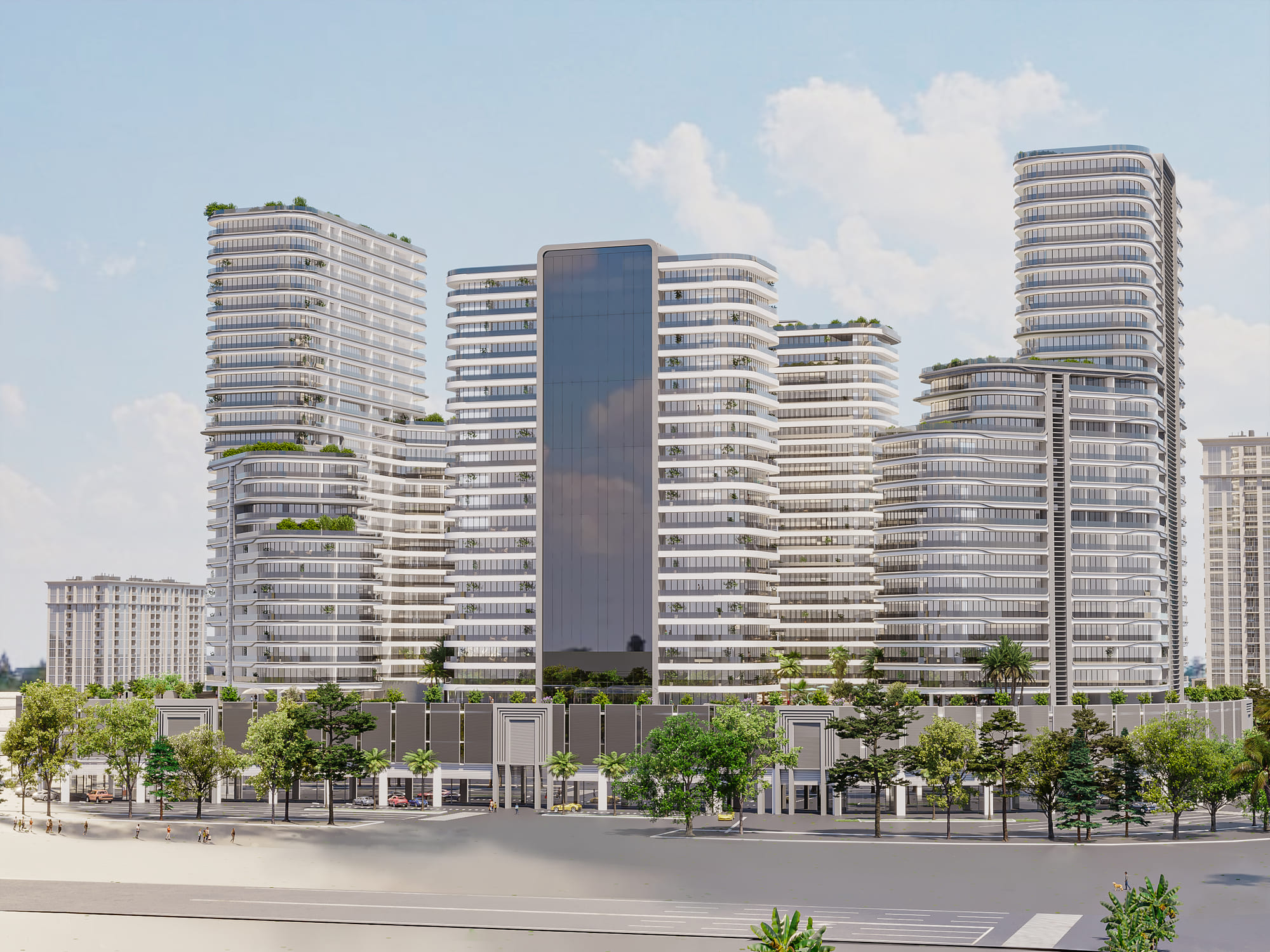 The Central Downtown — 1BR Апартаменты