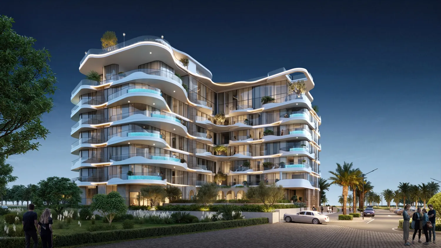 La Perla — 1BR Апартаменты