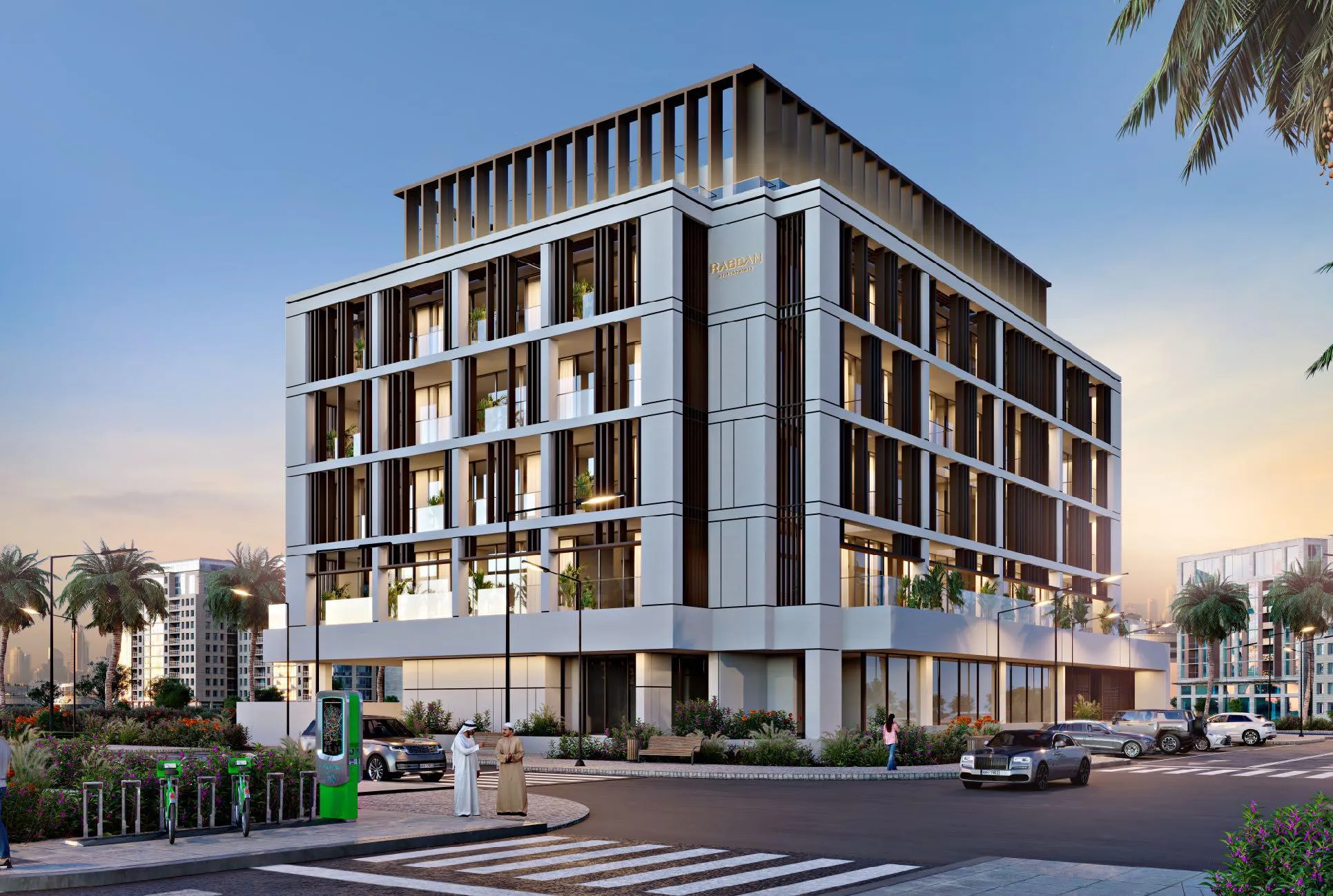 Rabdan Square — 2BR Апартаменты