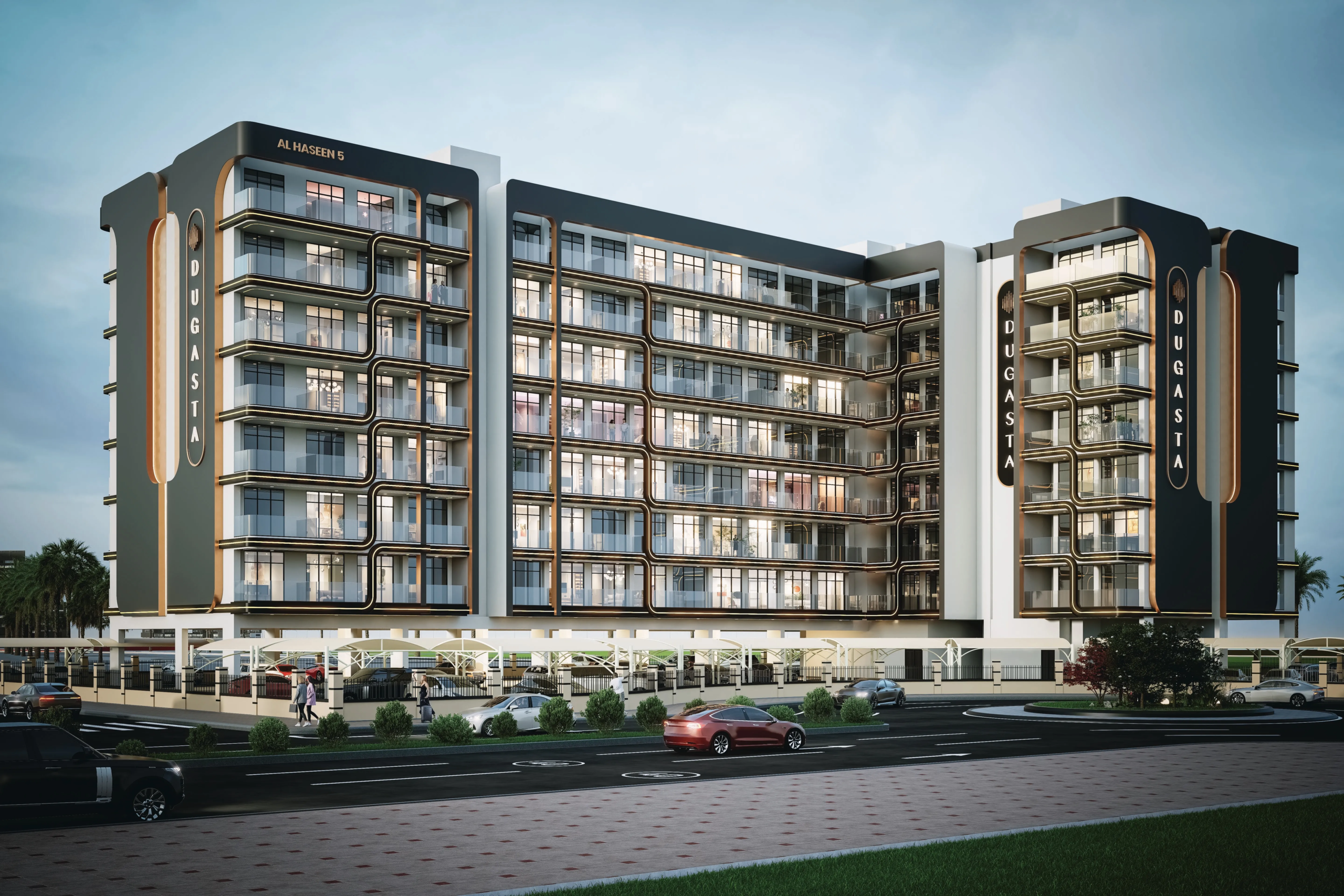 Al Haseen Residences 5 — 2BR Апартаменты
