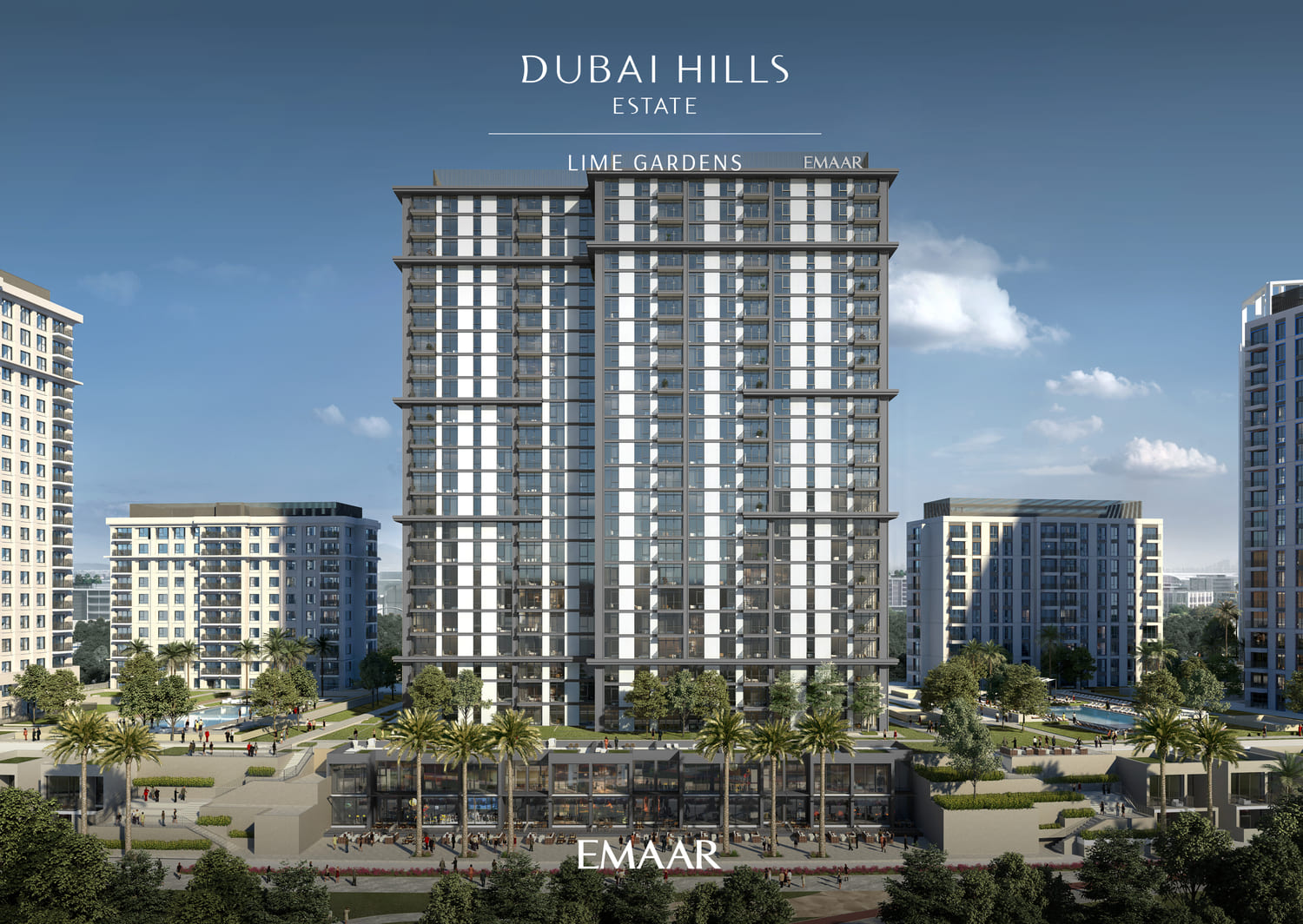 Lime Gardens — 1BR Апартаменты