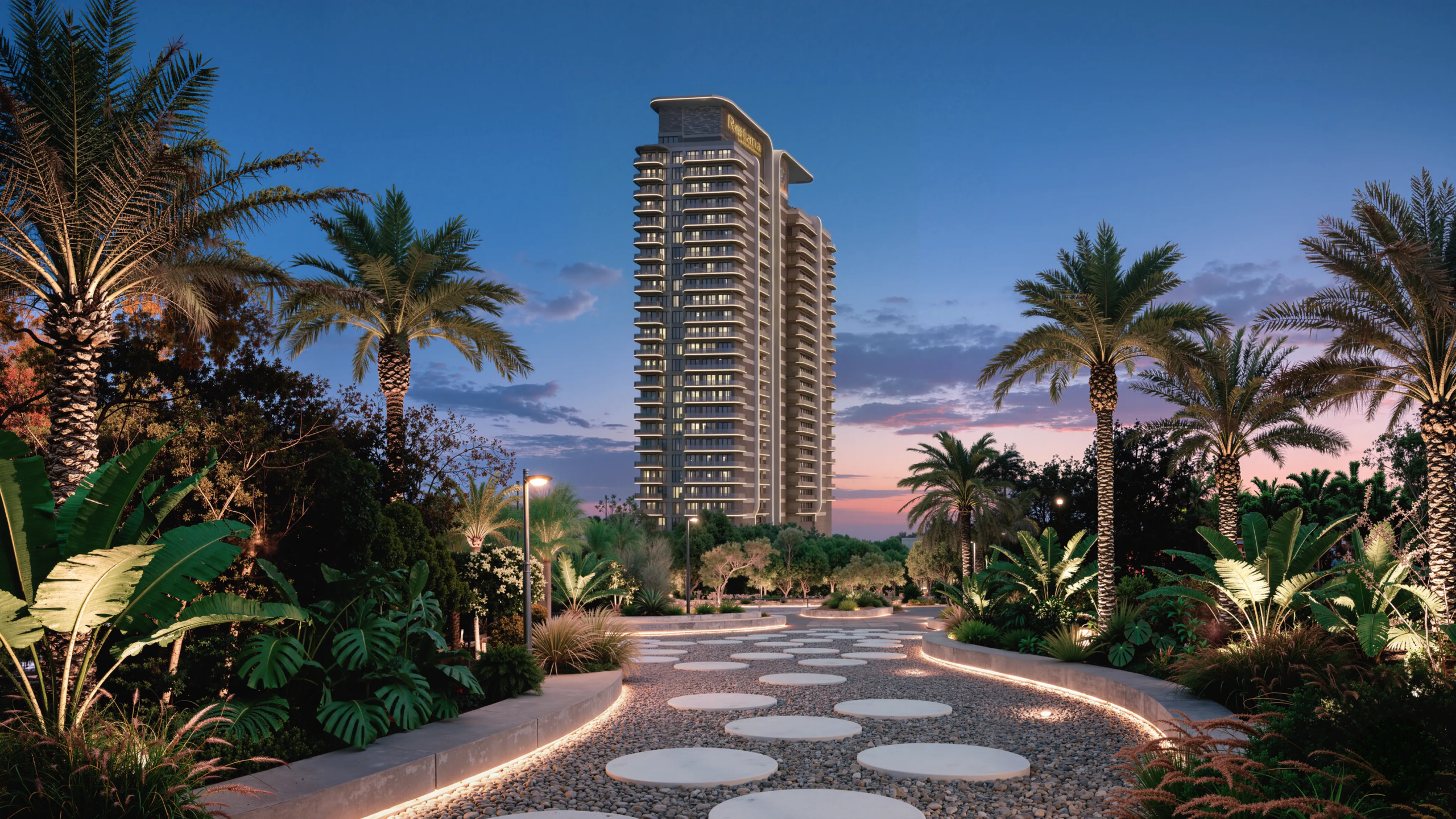 Rotana Residences South Tower — 1BR Апартаменты