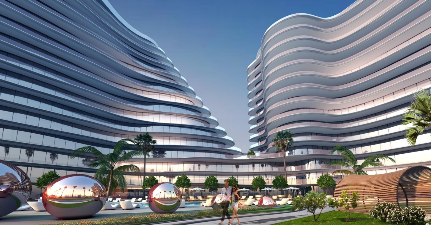 The Beach Residence — 3BR Апартаменты