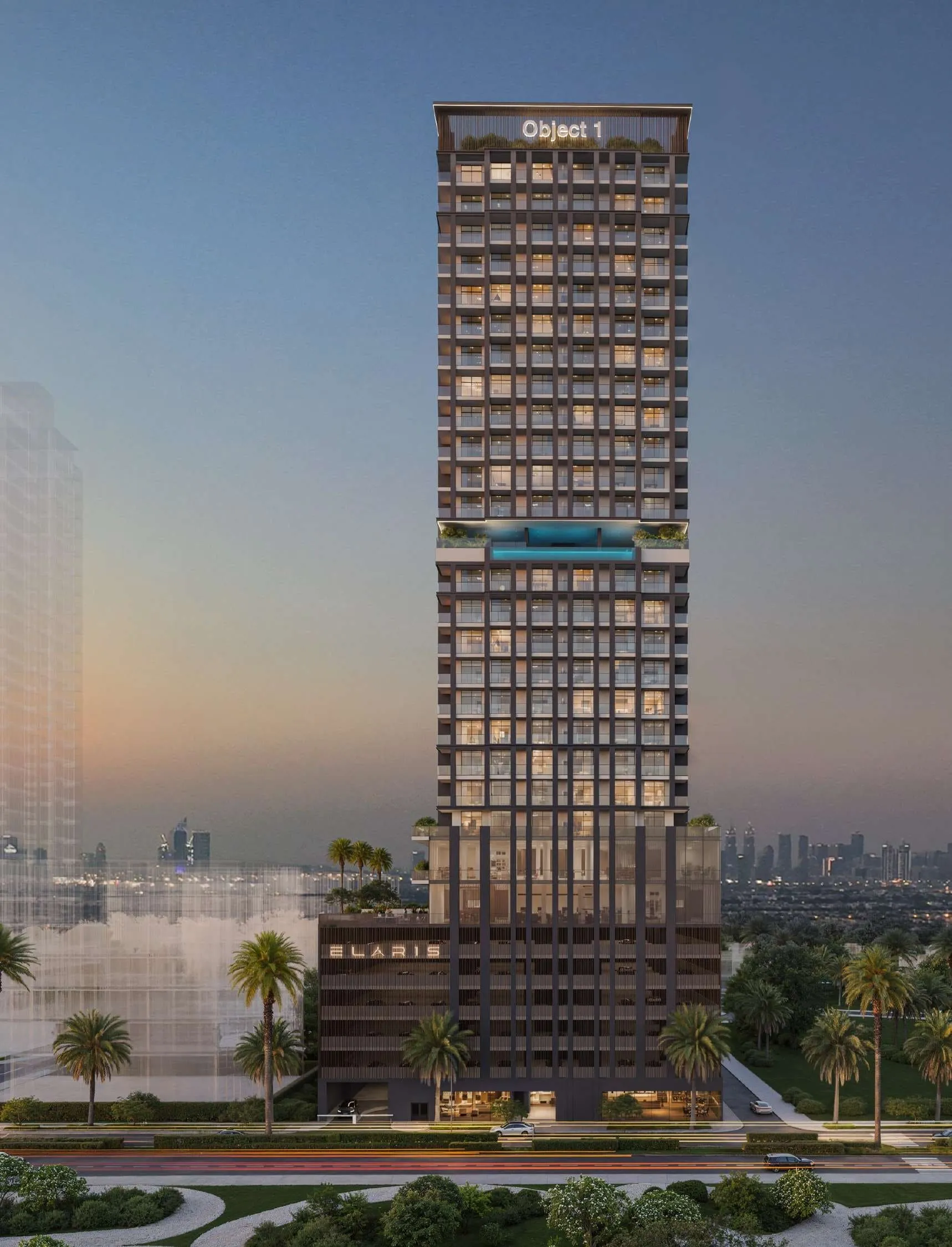 ELAR1S Rise — 1BR Апартаменты