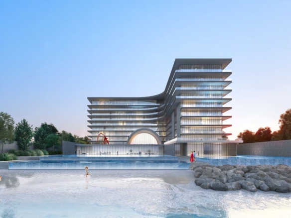 Armani Beach Residence — 3BR Апартаменты