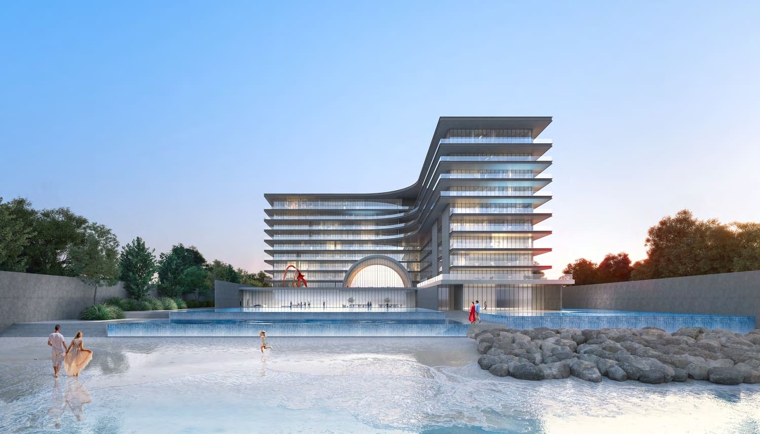 Armani Beach Residence — 4BR Апартаменты