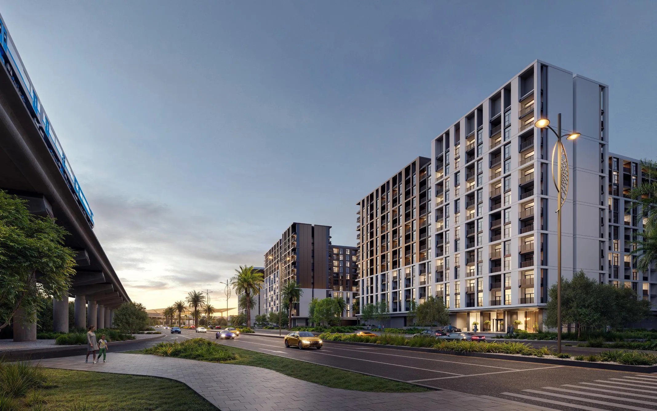 Terra Gardens — 1BR Апартаменты