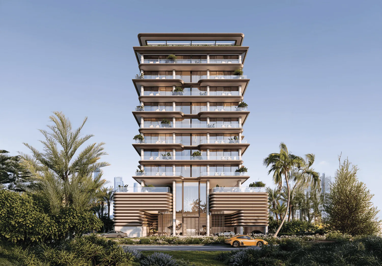241 Waterside — 3BR Апартаменты