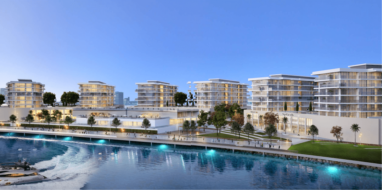 Blue Bay Walk — 1BR Апартаменты