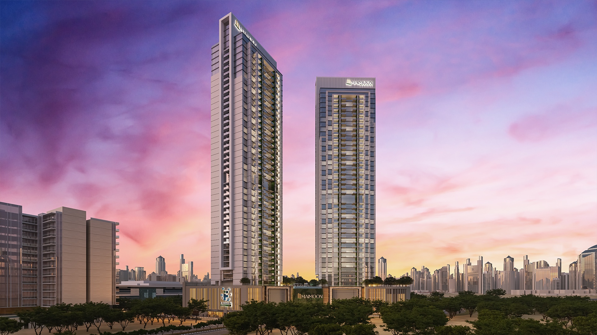 Maimoon Gardens — 1BR Апартаменты