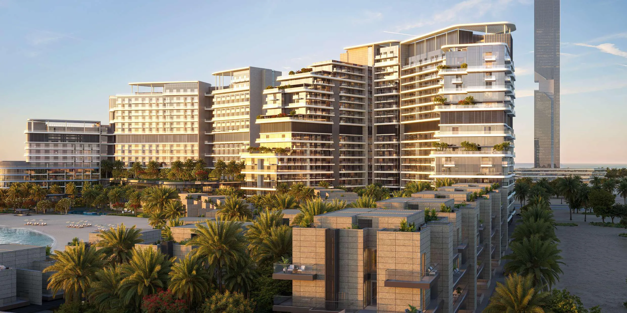 Nasim Al Bahr Residences — 4BR Апартаменты