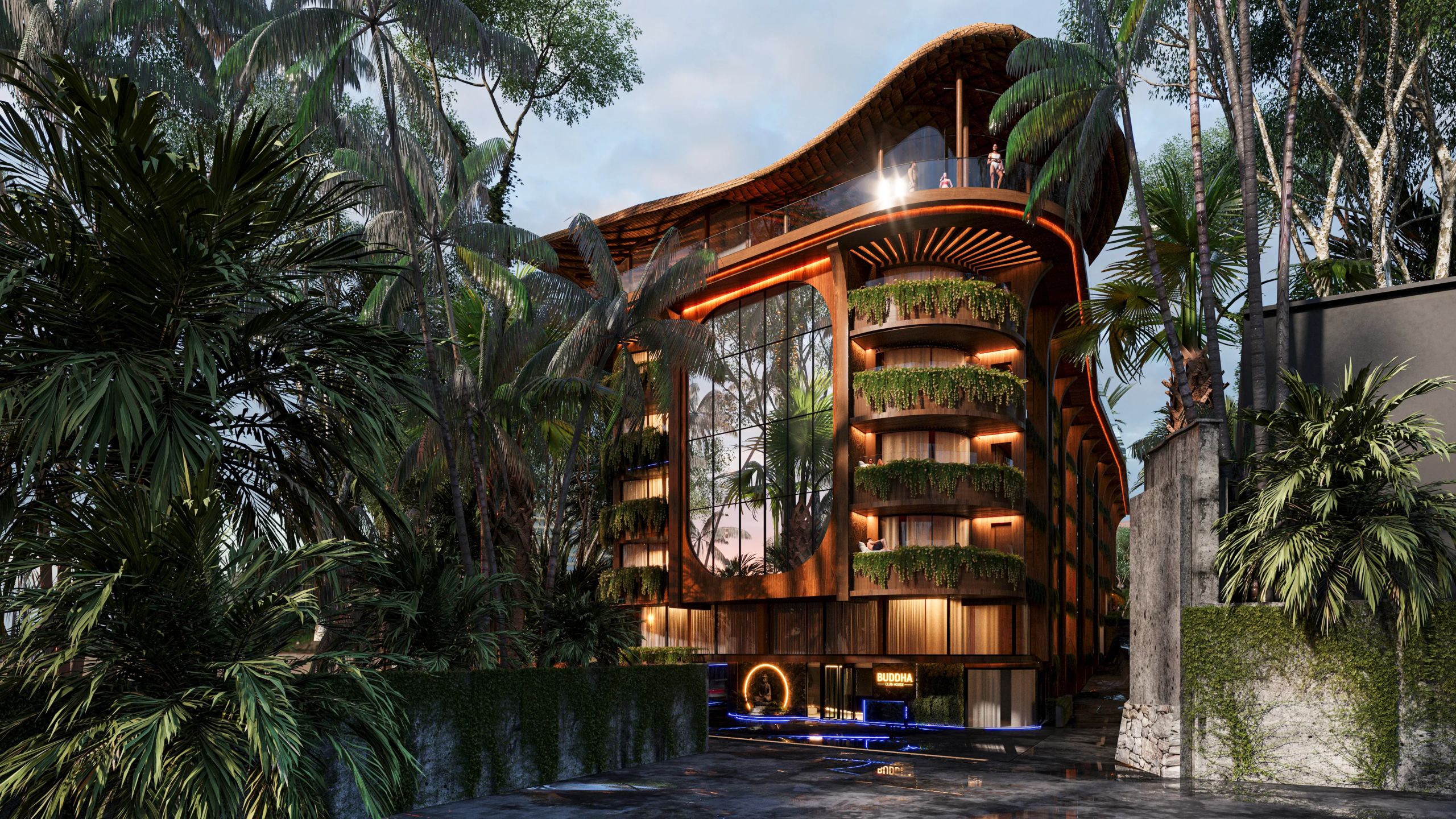 Buddha Club House — Студия
