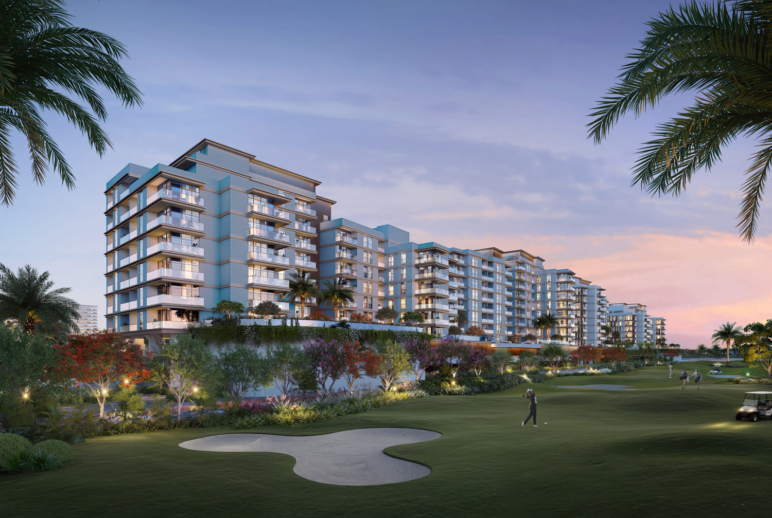 Al Hamra Greens — 2BR Апартаменты