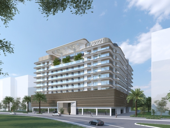 Azizi Jewel — 1BR Апартаменты