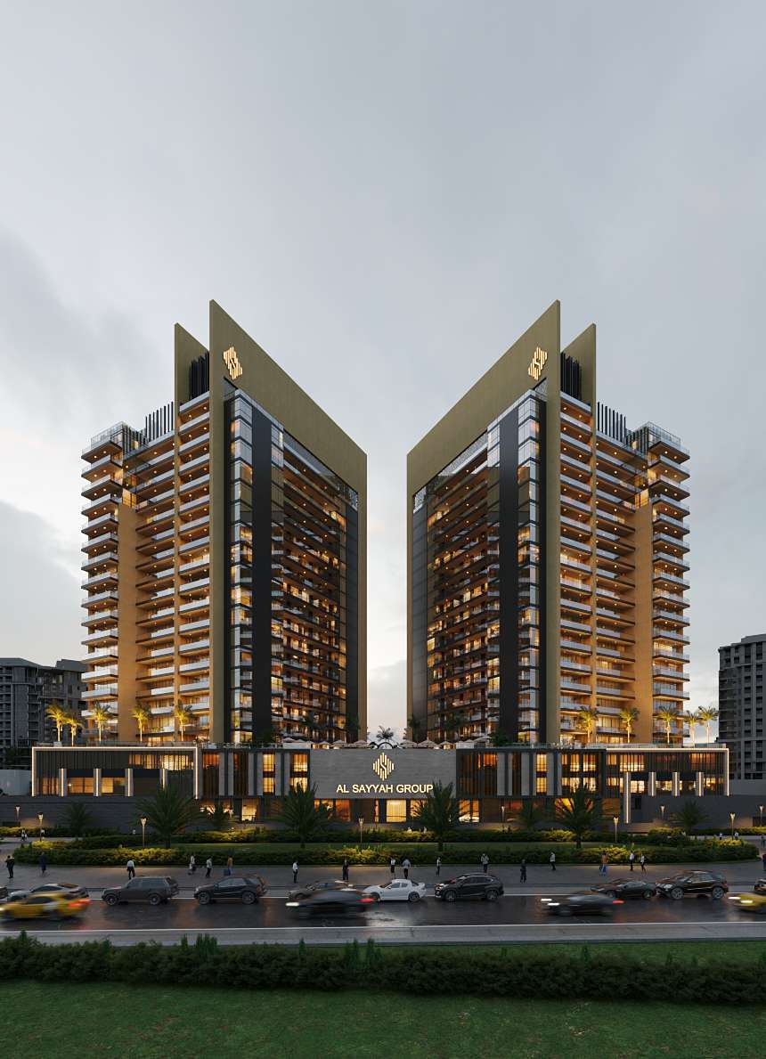 Butterfly Towers — 2BR Апартаменты