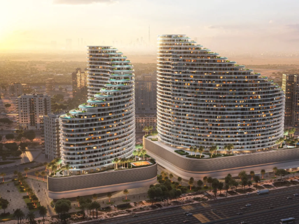 Binghatti Skyflame — 2BR Апартаменты