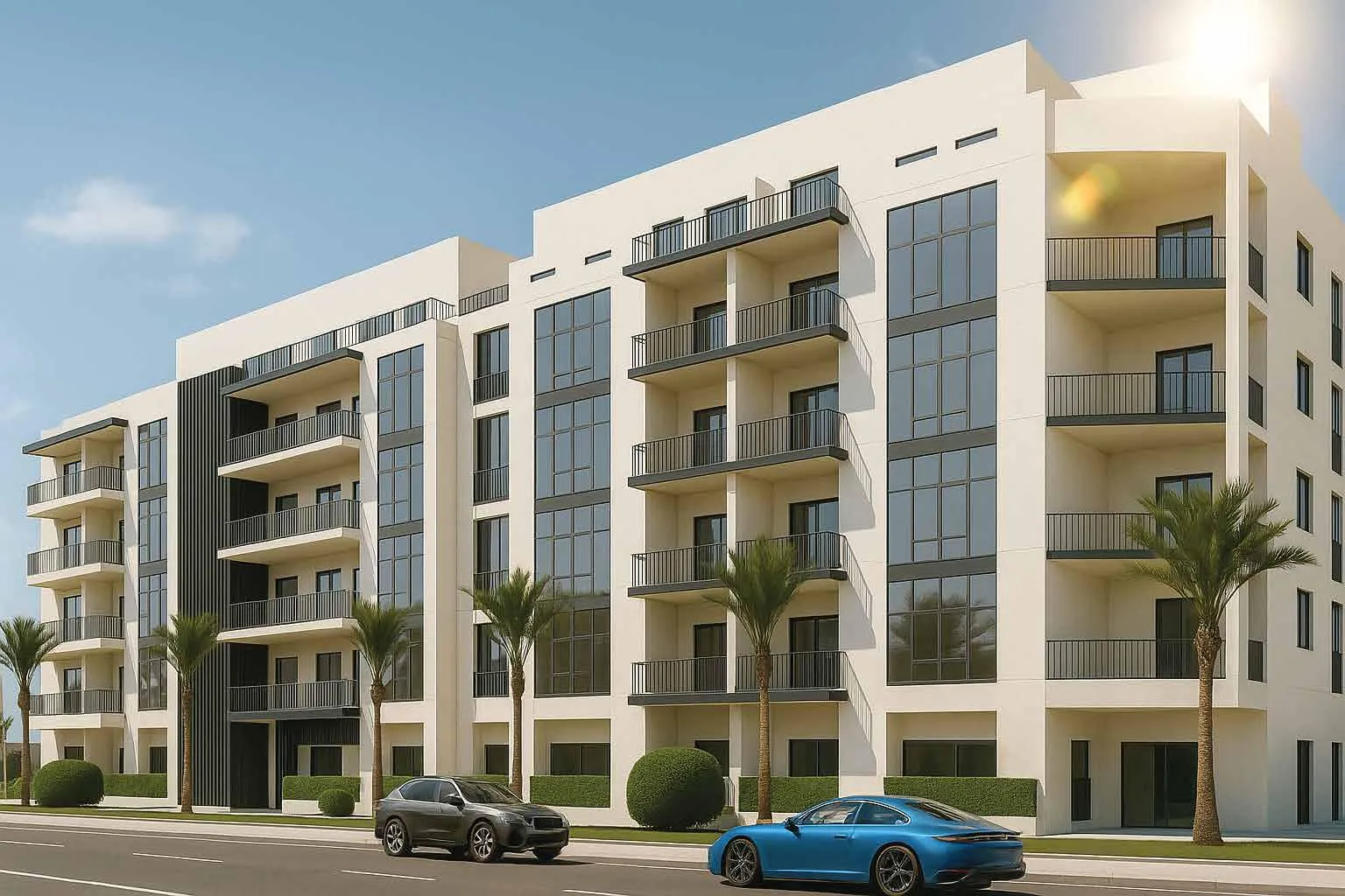 Asayel Avenue — 3BR Апартаменты