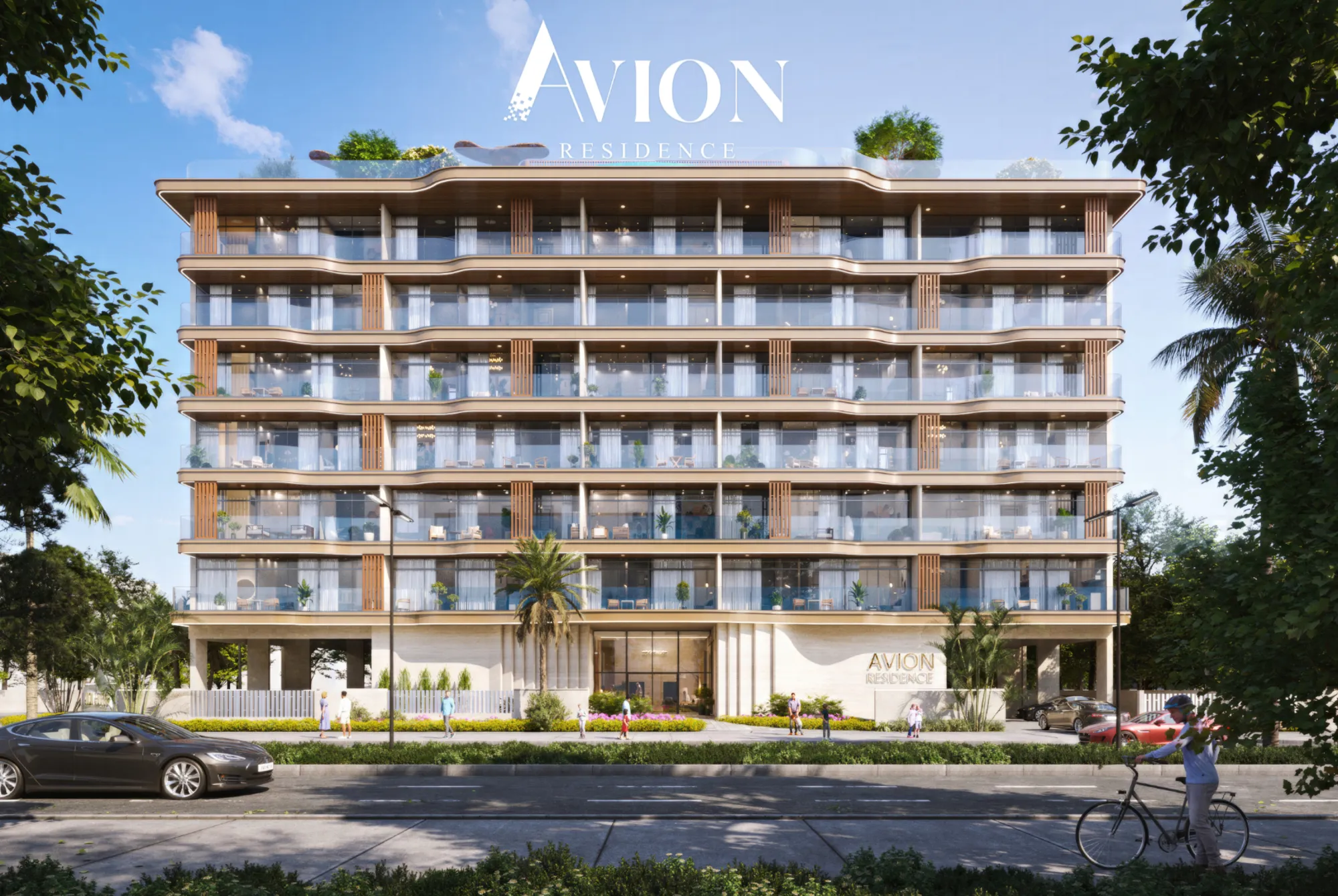 Avion Residence — 2+1 Апартаменты
