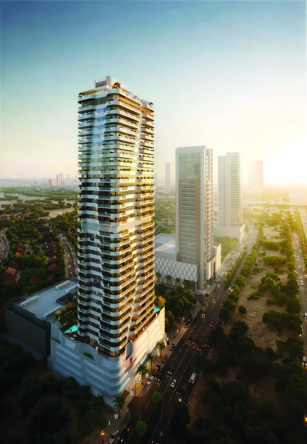 Azha Millennium Residences — 1BR Вилла