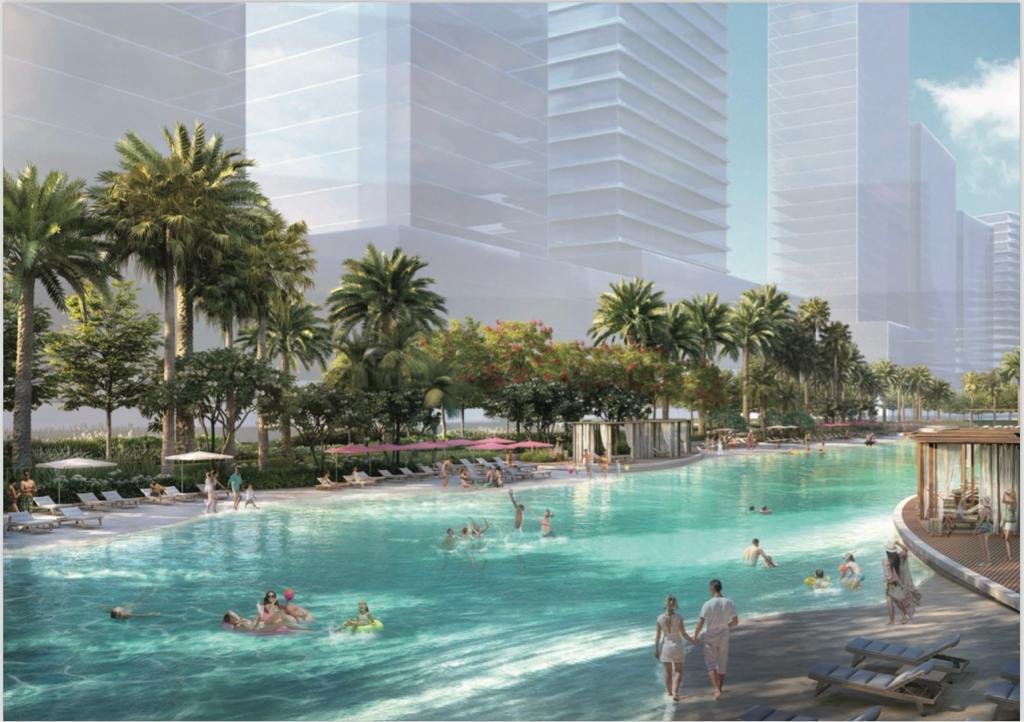 The Waterway — 2BR Апартаменты