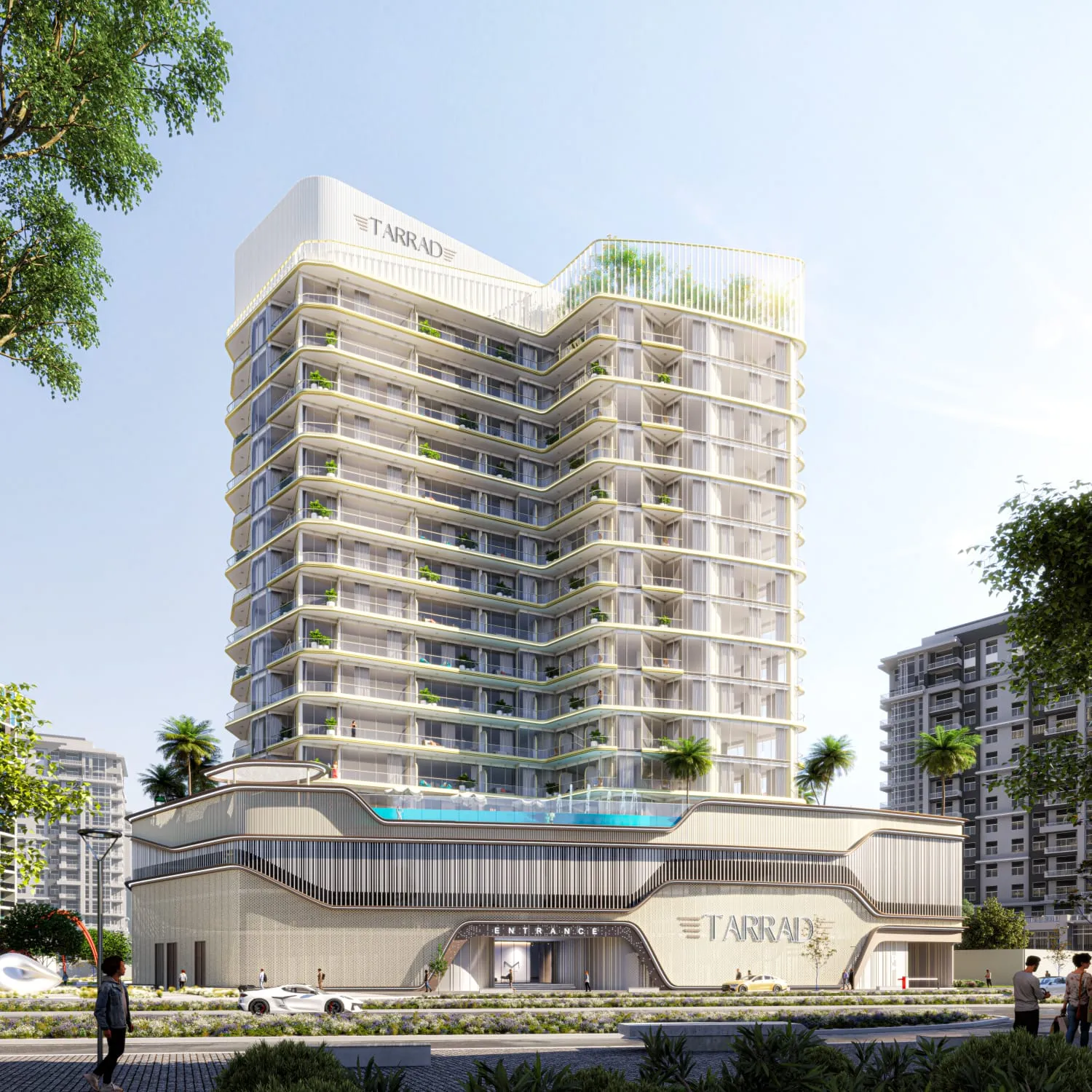 Celesto 2 — 1BR Апартаменты