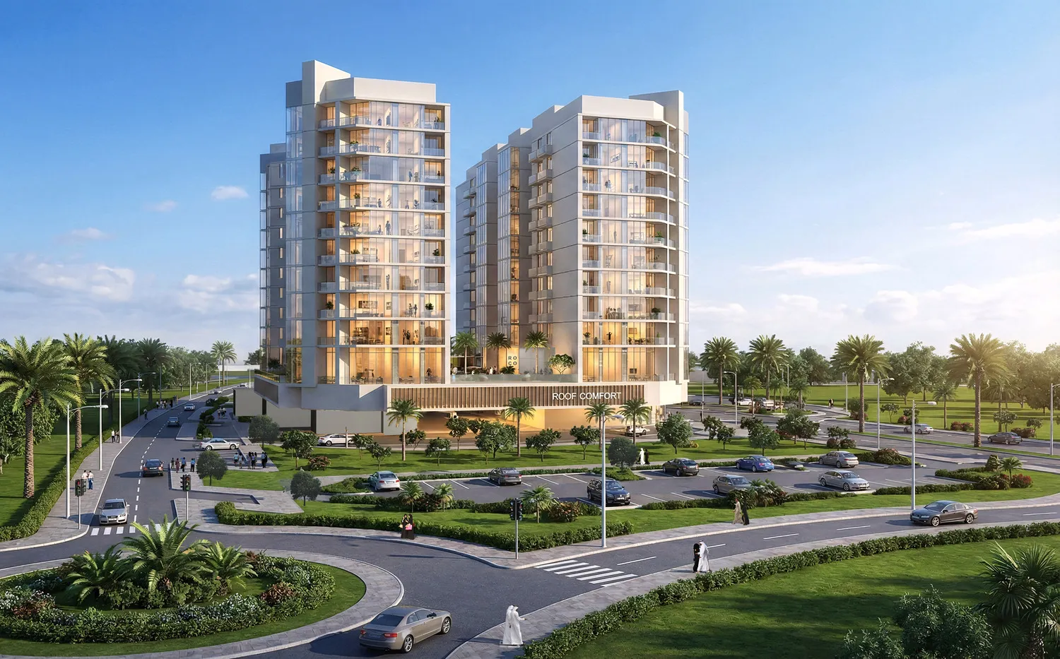 Comfort by Roof — 2BR Апартаменты
