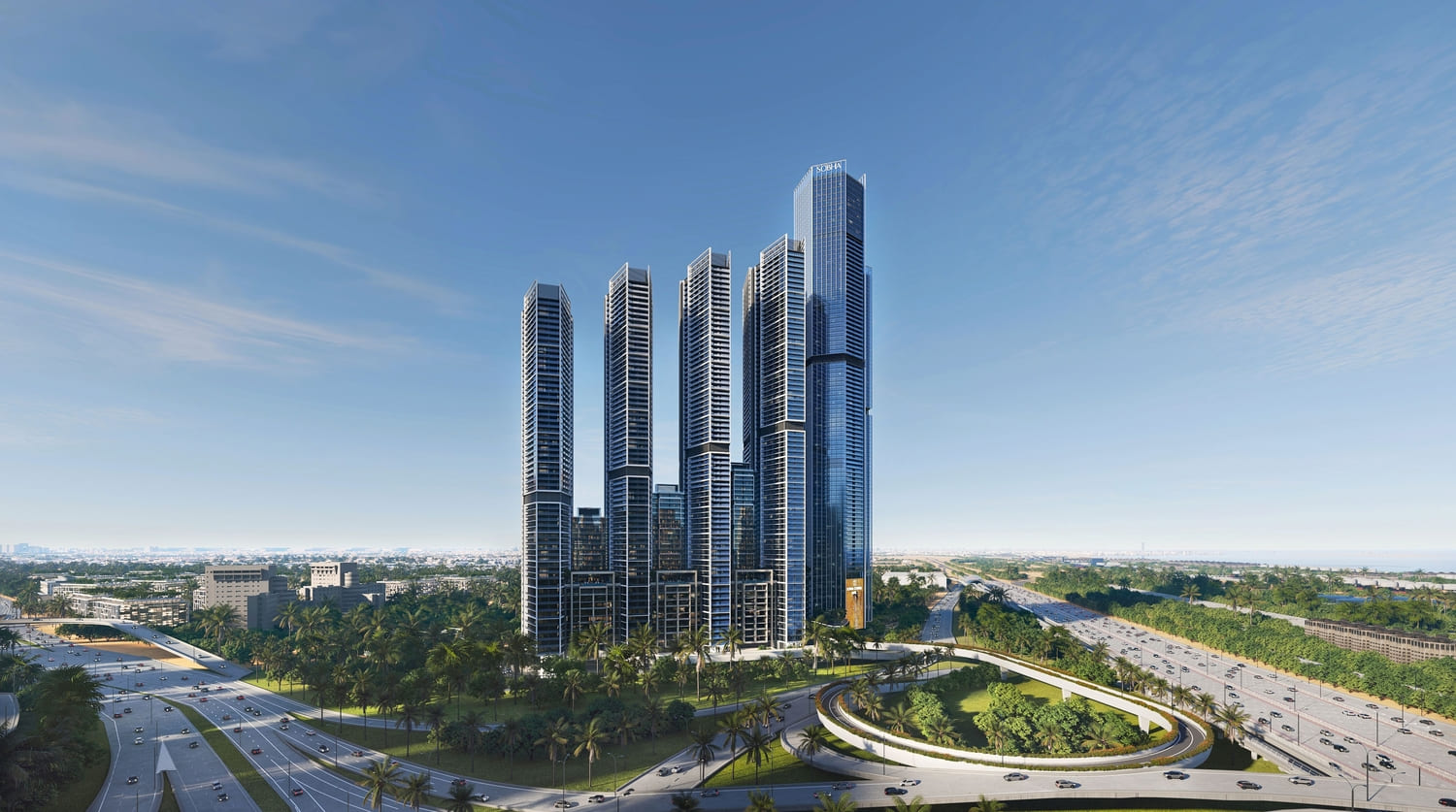 The Tranquil at Sobha Central — 1BR Апартаменты