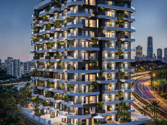 Marea Residences — 2BR Апартаменты