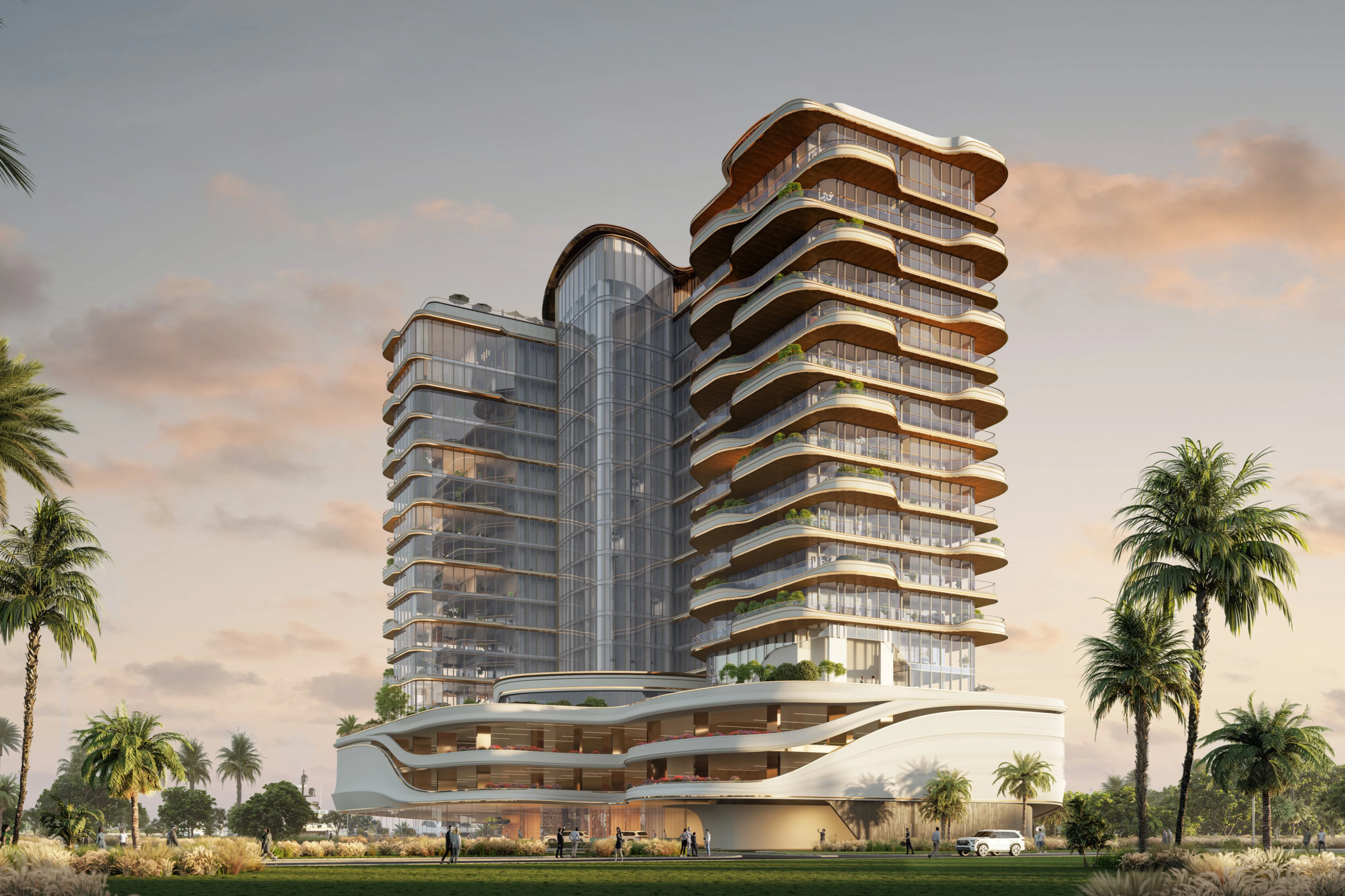LIV Oceanside — 3BR Апартаменты