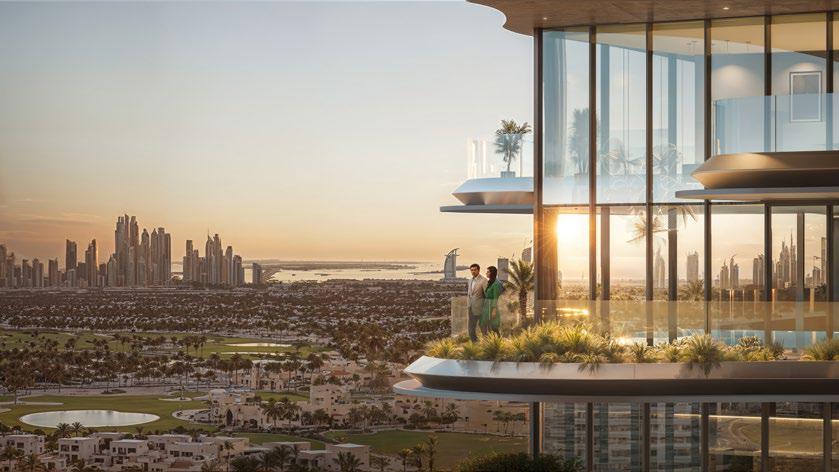 One Sky Park — 2BR Апартаменты