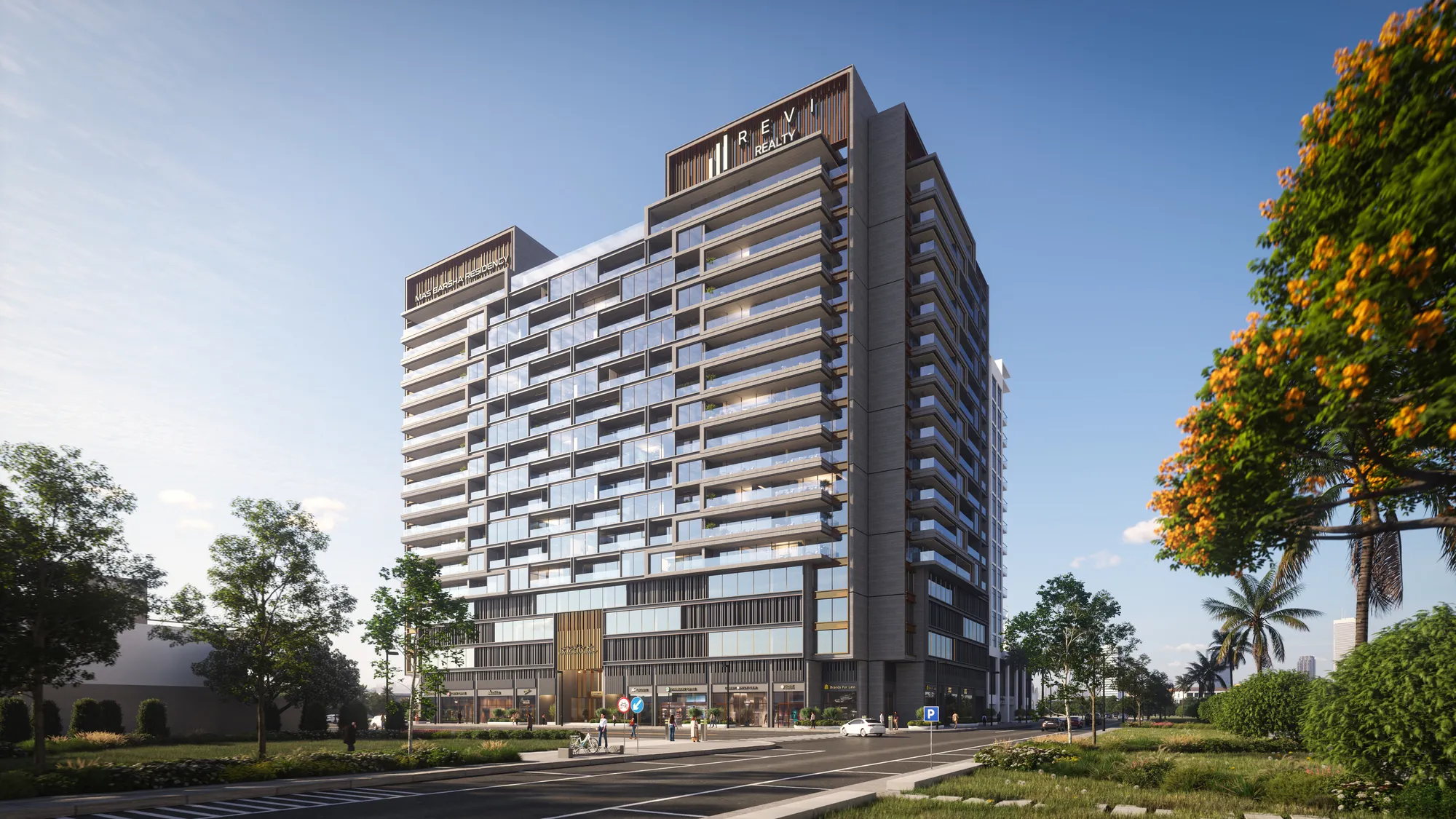 Mas Barsha Residency — 1BR Апартаменты