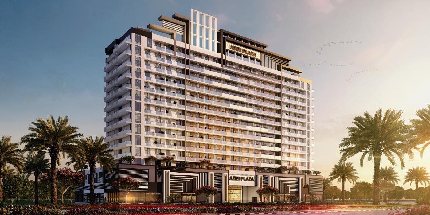 Azizi Plaza — 2BR Апартаменты