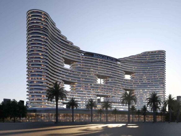 Binghatti Aquarise — 1BR Апартаменты