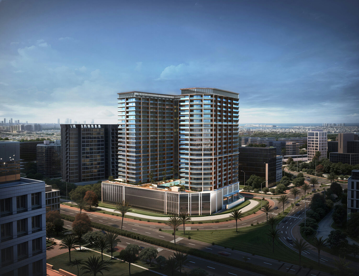 Binghatti Ghost — 2BR Апартаменты
