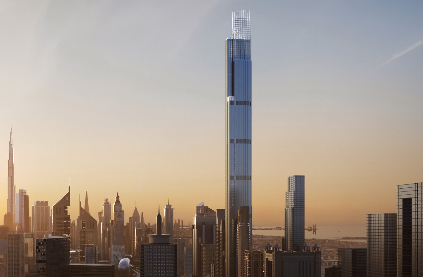 Burj Azizi — 3+1 Апартаменты