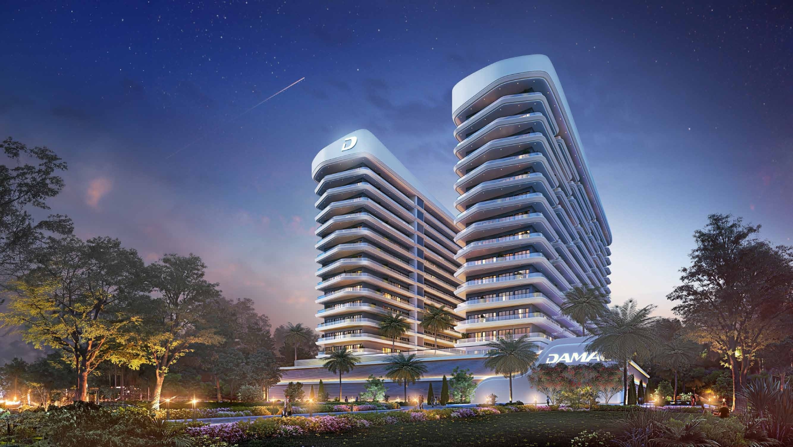 Elo 2 and 3 Damac — 2BR Апартаменты