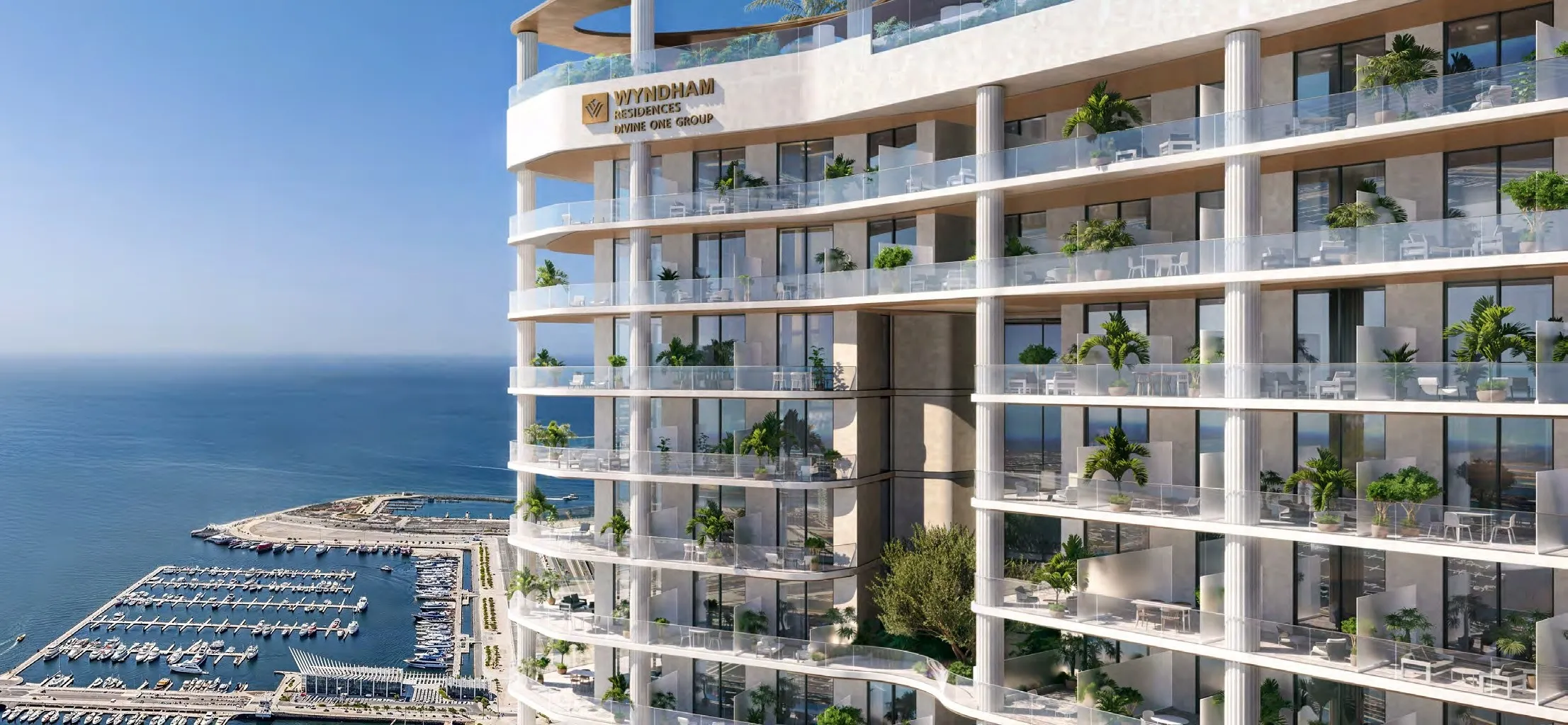 Wyndham Residences Al Marjan Island — 1BR Апартаменты