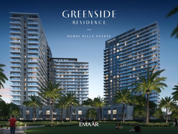 Greenside Residence — 3BR Апартаменты