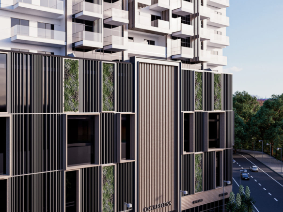 Q Gardens Loft — 2BR Апартаменты