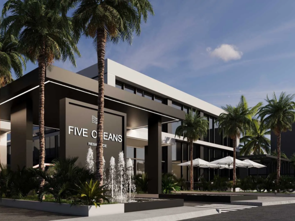 Five Oceans Residence — 1BR Апартаменты