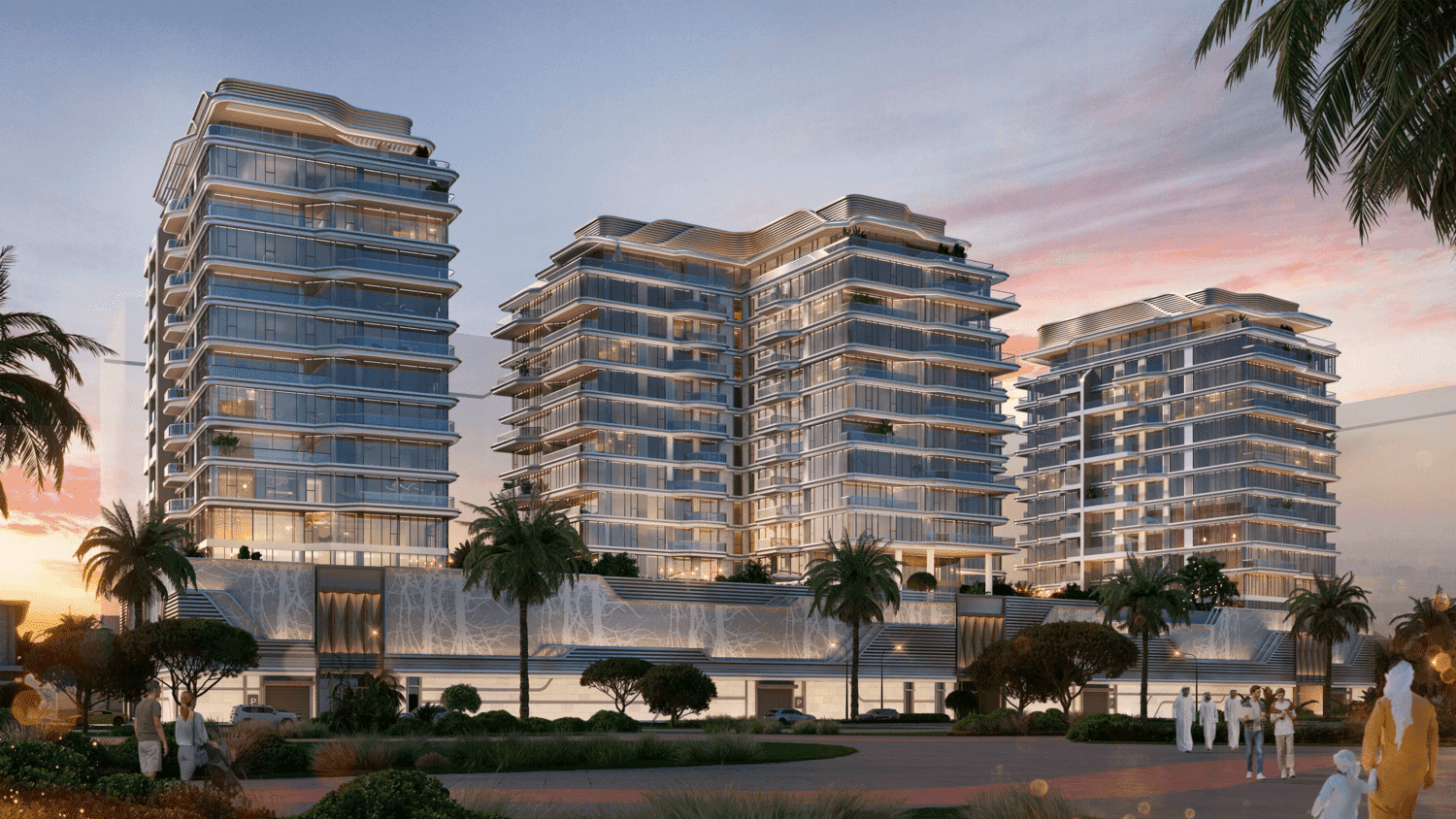 Edgewater Residences 1, 2 and 3 — 1BR Апартаменты
