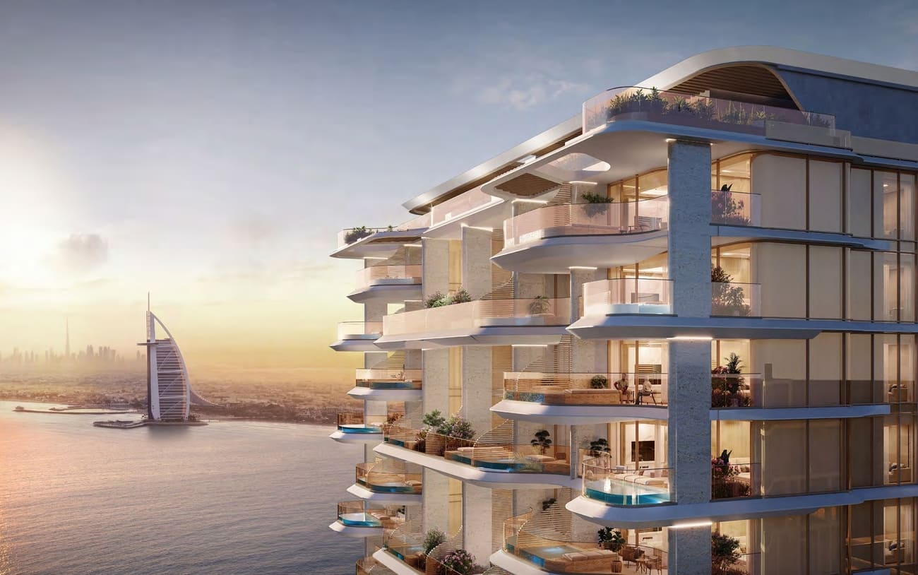 Vitalia Palm Jumeirah Residences — 4BR Апартаменты