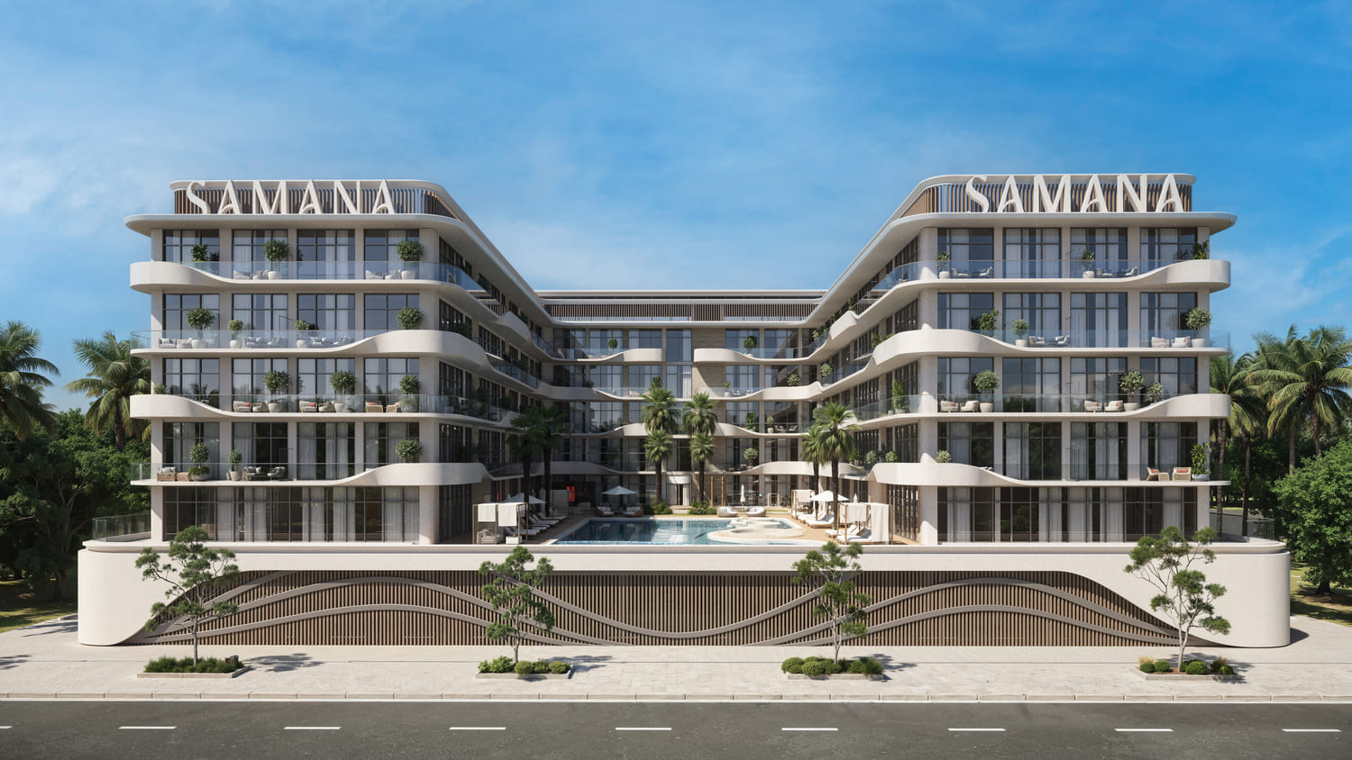 Samana Hills South 3 — 2BR Апартаменты