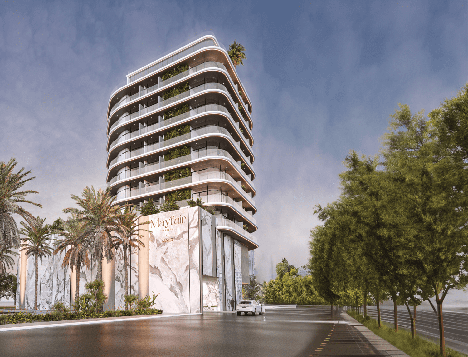 Mayfair Gardens — 1BR Апартаменты