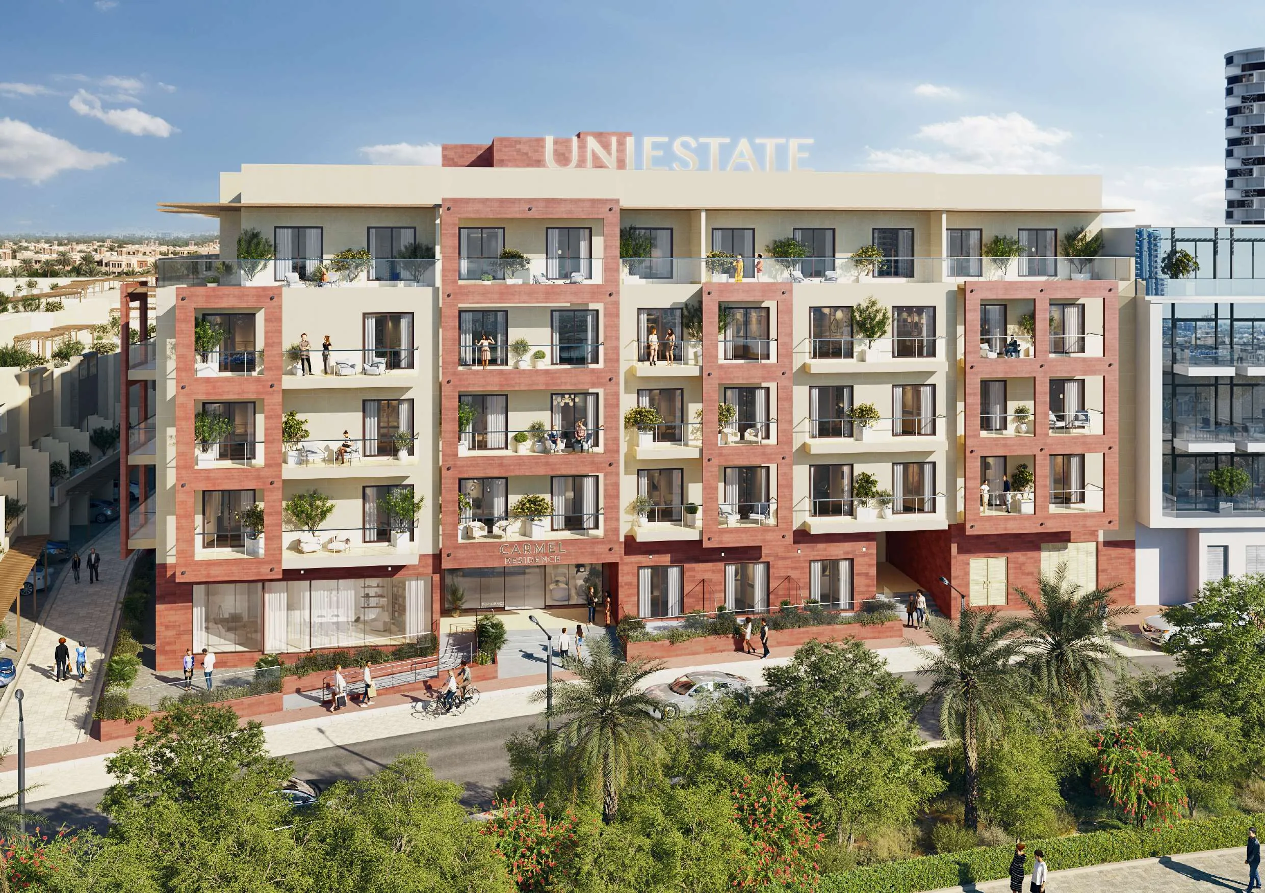 Carmel Residence — 2BR Апартаменты