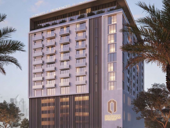 Concept 7 Residences — 2BR Апартаменты