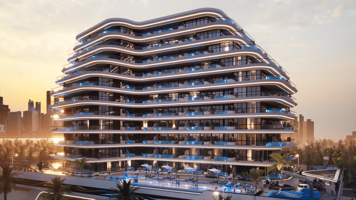 Samana Portofino — 2BR Апартаменты